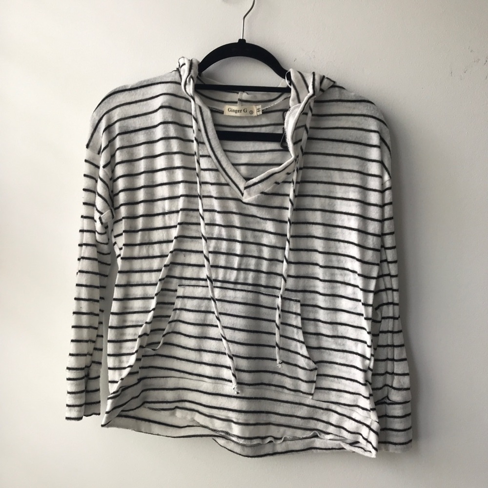 Ginger G Striped Hoodie